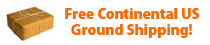 Free Ground Shipping Available to the Continental US!